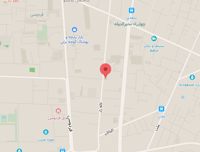 موقعیت سیماتک اتوماسیون پاسارگاد روی نقشه